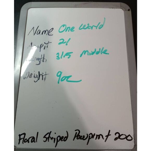 One World Shirt Ladies Extra Large Ivory Semi Sheer Bell Sleeve Lace Overlay Tun - Picture 8 of 8